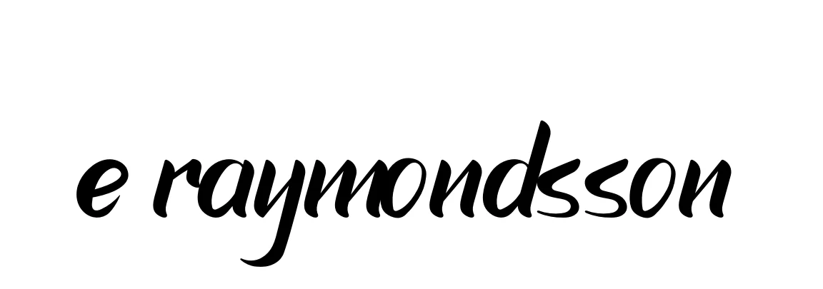 E-raymondsson- signature
