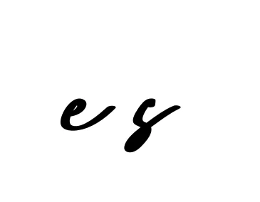 Handwritten Signature for E-s - Style 135 Online