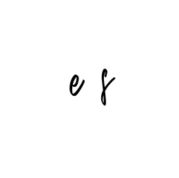Handwritten Signature for E-s - Style 143 Online