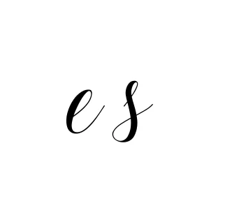 Handwritten Signature for E-s - Style 144 Online