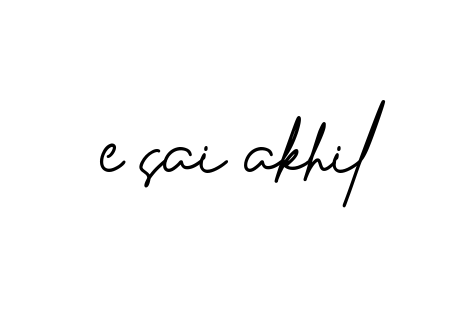 E-sai-akhil signature