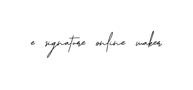 Handwritten Signature for E-signature-online-maker - Style 139 Online