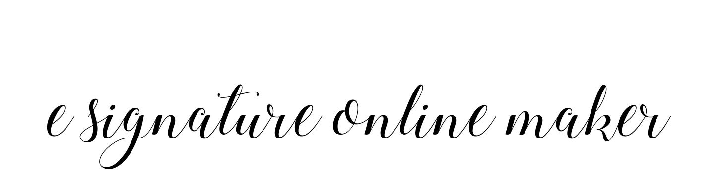 Handwritten Signature for E-signature-online-maker - Style 144 Online