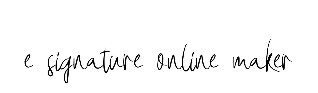Handwritten Signature for E-signature-online-maker - Style 146 Online