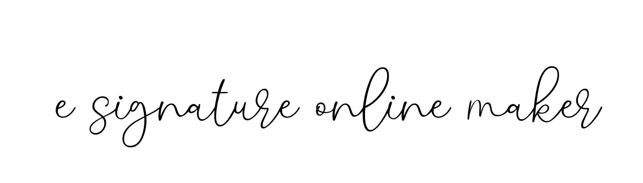 Handwritten Signature for E-signature-online-maker - Style 147 Online