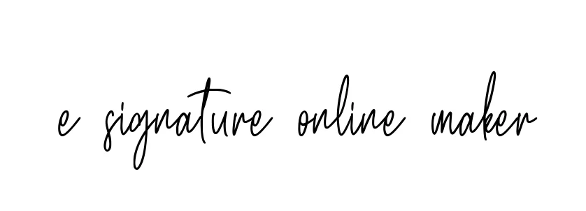 Handwritten Signature for E-signature-online-maker - Style 154 Online