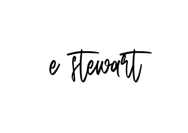 Handwritten Signature for E-stewart - Style 143 Online