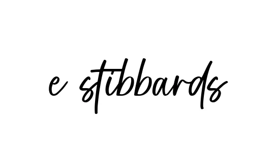 Handwritten Signature for E-stibbards - Style 142 Online