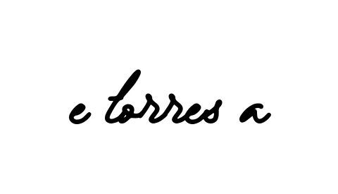 Handwritten Signature for E-torres-a - Style 137 Online