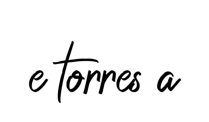 Handwritten Signature for E-torres-a - Style 149 Online
