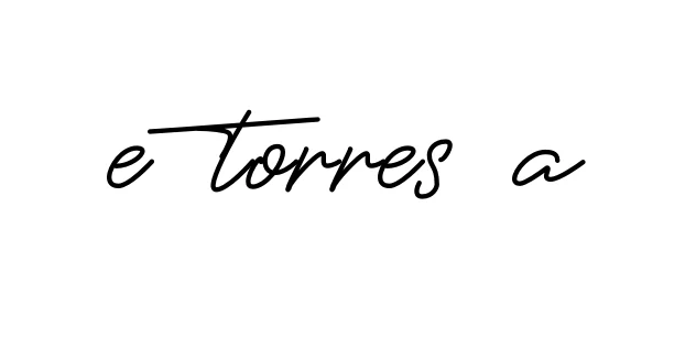 Handwritten Signature for E-torres-a - Style 150 Online