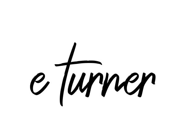Handwritten Signature for E-turner - Style 149 Online