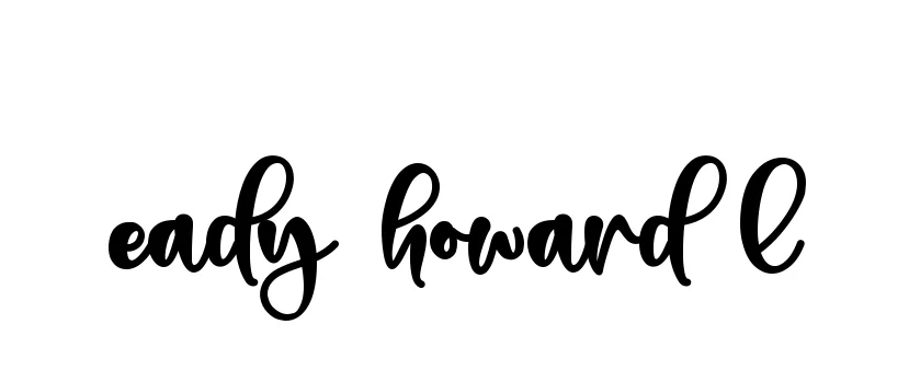 Handwritten Signature for Eady-howard-l - Style 136 Online