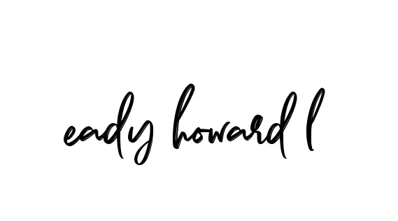 Handwritten Signature for Eady-howard-l - Style 141 Online