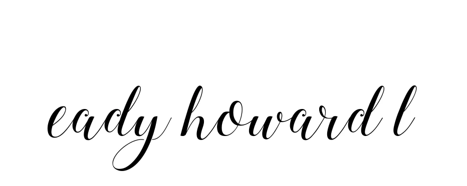 Handwritten Signature for Eady-howard-l - Style 144 Online