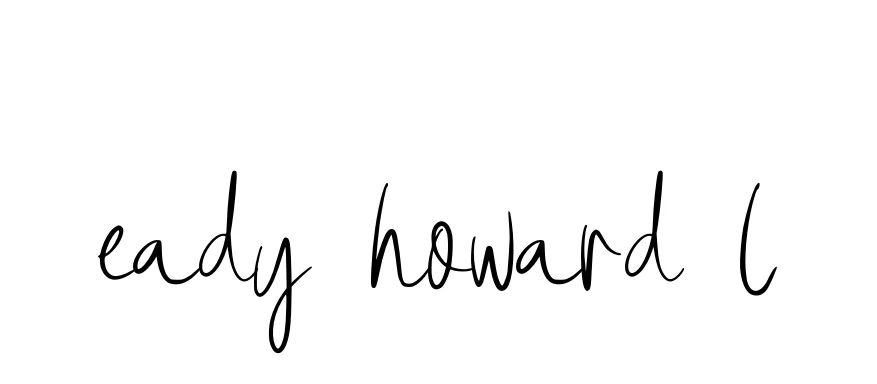 Handwritten Signature for Eady-howard-l - Style 146 Online