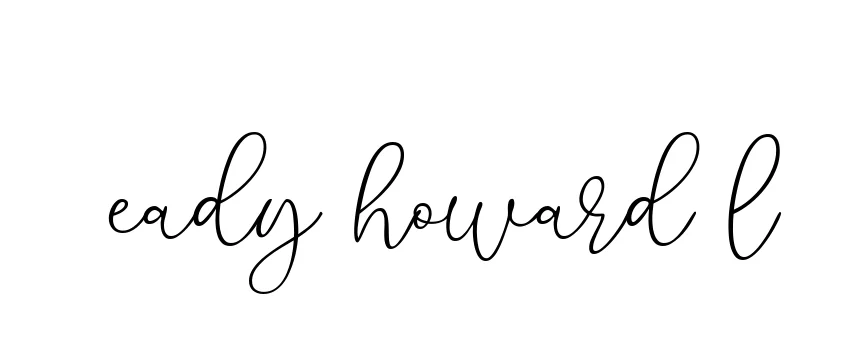 Handwritten Signature for Eady-howard-l - Style 147 Online