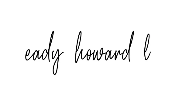Handwritten Signature for Eady-howard-l - Style 154 Online