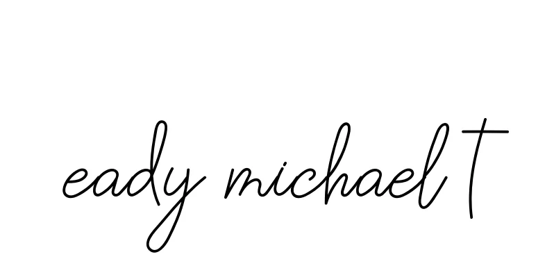 Handwritten Signature for Eady-michael-t - Style 145 Online