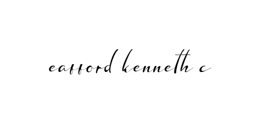 Handwritten Signature for Eafford-kenneth-c - Style 132 Online