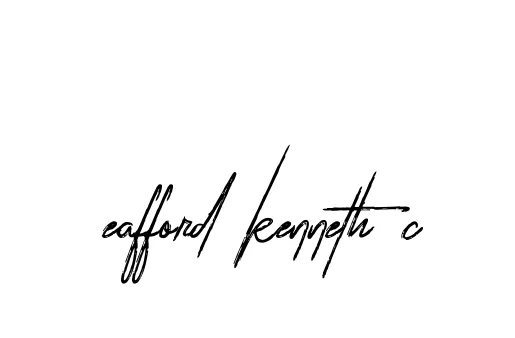 Handwritten Signature for Eafford-kenneth-c - Style 133 Online