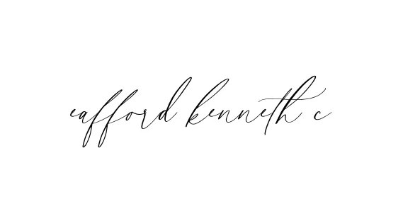 Handwritten Signature for Eafford-kenneth-c - Style 134 Online