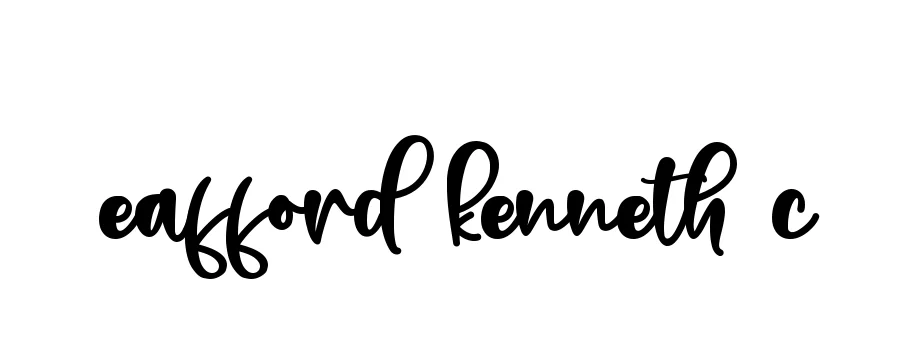Handwritten Signature for Eafford-kenneth-c - Style 136 Online
