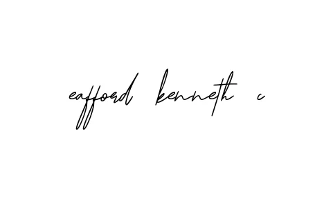 Handwritten Signature for Eafford-kenneth-c - Style 139 Online