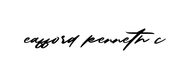 Handwritten Signature for Eafford-kenneth-c - Style 140 Online