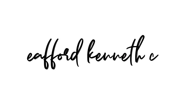Handwritten Signature for Eafford-kenneth-c - Style 141 Online