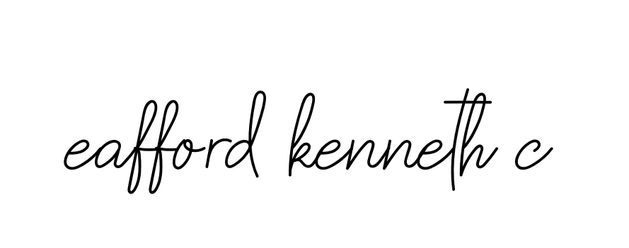 Handwritten Signature for Eafford-kenneth-c - Style 145 Online