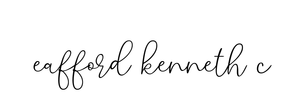 Handwritten Signature for Eafford-kenneth-c - Style 147 Online