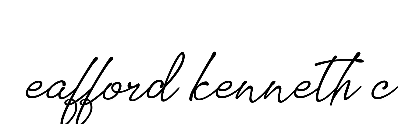 Handwritten Signature for Eafford-kenneth-c - Style 151 Online