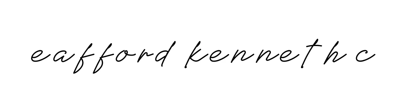 Handwritten Signature for Eafford-kenneth-c - Style 152 Online