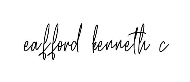 Handwritten Signature for Eafford-kenneth-c - Style 154 Online