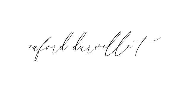 Handwritten Signature for Eaford-durvelle-t - Style 134 Online