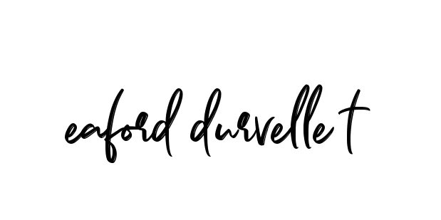 Handwritten Signature for Eaford-durvelle-t - Style 141 Online