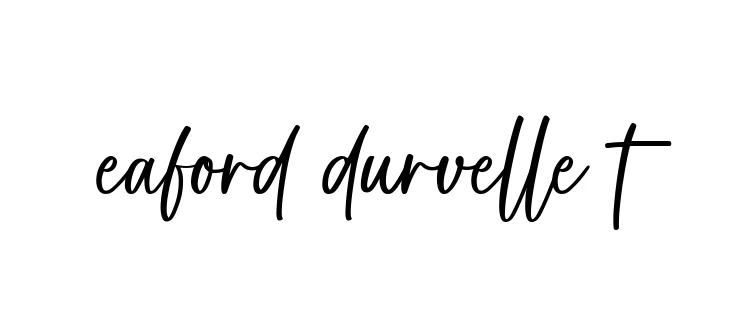 Handwritten Signature for Eaford-durvelle-t - Style 142 Online