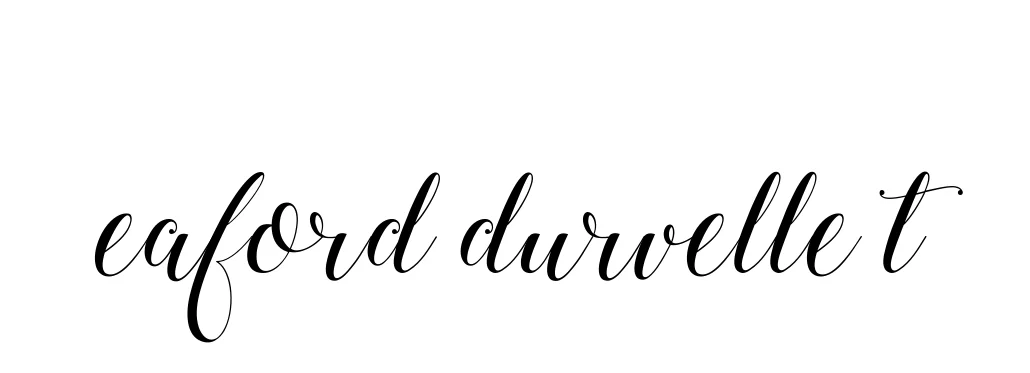 Handwritten Signature for Eaford-durvelle-t - Style 144 Online