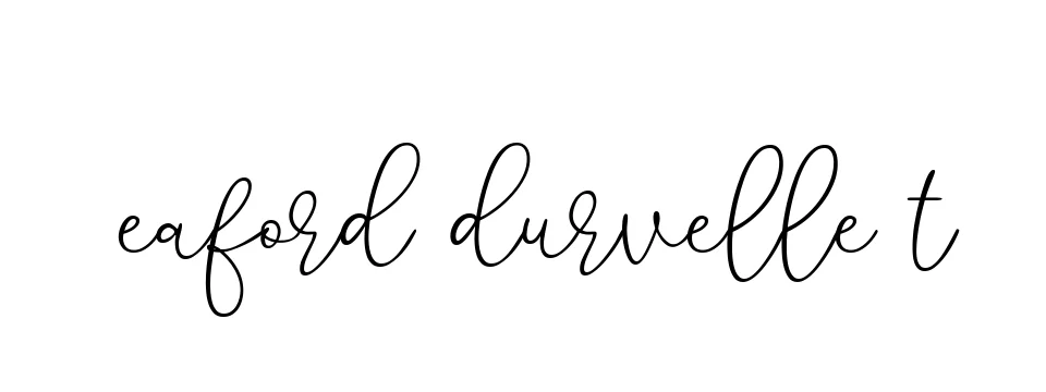 Handwritten Signature for Eaford-durvelle-t - Style 147 Online