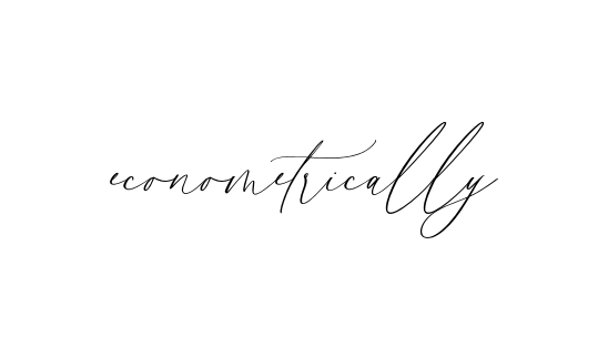 Handwritten Signature for Econometrically - Style 134 Online