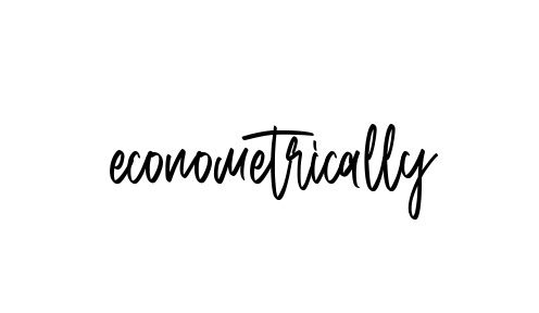 Handwritten Signature for Econometrically - Style 143 Online