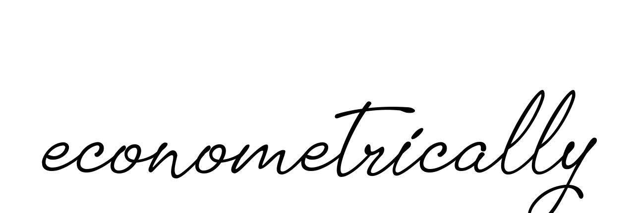Handwritten Signature for Econometrically - Style 151 Online