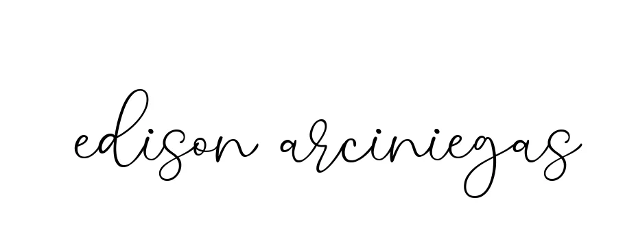 Handwritten Signature for Edison-arciniegas - Style 147 Online