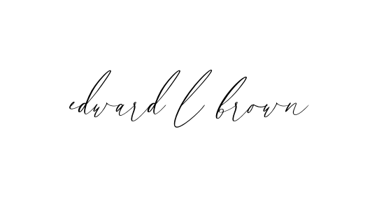 Handwritten Signature for Edward-l-brown - Style 134 Online