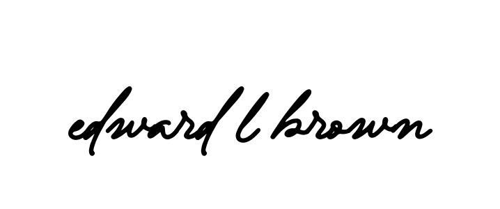 Handwritten Signature for Edward-l-brown - Style 138 Online