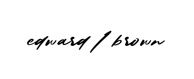 Handwritten Signature for Edward-l-brown - Style 140 Online