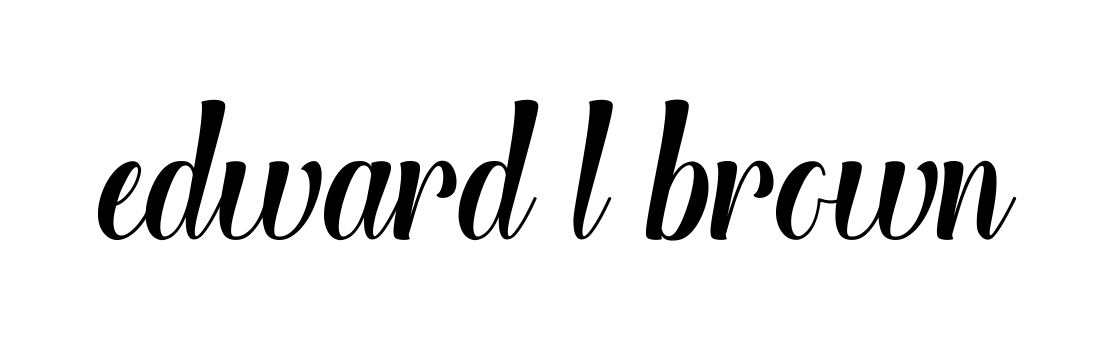 Handwritten Signature for Edward-l-brown - Style 148 Online