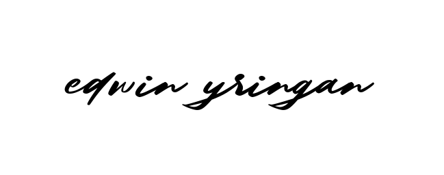 Handwritten Signature for Edwin-yringan - Style 140 Online