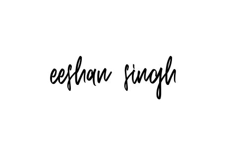 Handwritten Signature for Eeshan-singh - Style 143 Online
